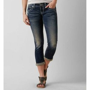 BKE BK1217OR SABRINA STRAIGHT CROPPED JEANS